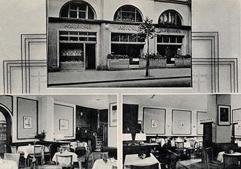 Cukiernia i kawiarnia Astoria, zdjęcie z ok. 1940 r. źródło: UM