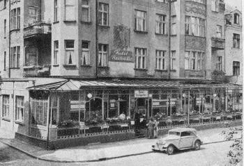 Hotel pod Cesarskim Orłem, przy dawnej ul. Południowej, zdjęcie z ok. 1930 r. źródło: MG-K