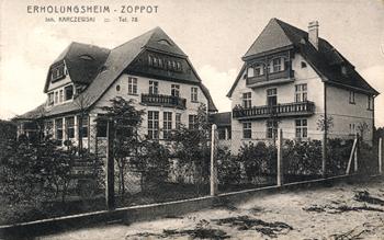 Dom wypoczynkowy dla urzędników, właściciel Karczewski, zdjęcie z ok. 1926 r.  źródło: KC
