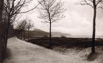 Północna Promenada na wysokości Kamiennego Potoku, zdjęcie z ok. 1940 r. źródło: 