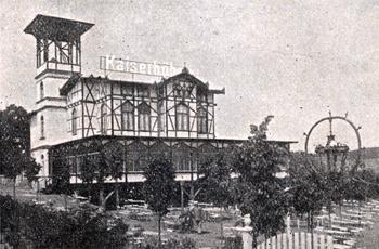 Restauracja Powietrzne Sanatorium, zdjęcie z ok. 1905 r. źródło: KC