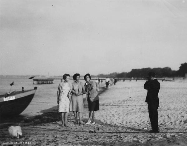 Spacer po sopockiej plaży. 