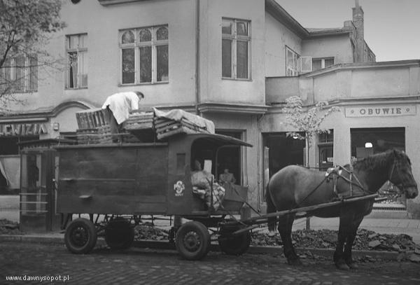 Ul. Bohaterów Monte Cassino połowa lat 50-tych XX w.